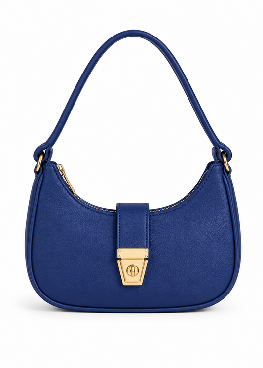 Blue Moon Lock Shoulder Bag